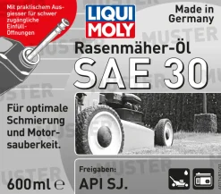 Liqui Moly Rasenmäher-Öl SAE 30 600 ml