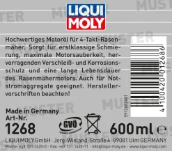 Liqui Moly Rasenmäher-Öl SAE 30 600 ml