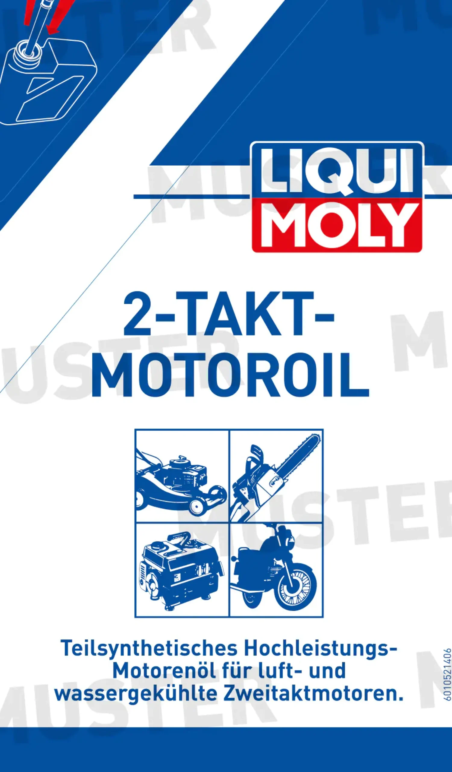 Liqui Moly 2-Takt Motoröl (Selbstmisch-Gebinde) 1 L