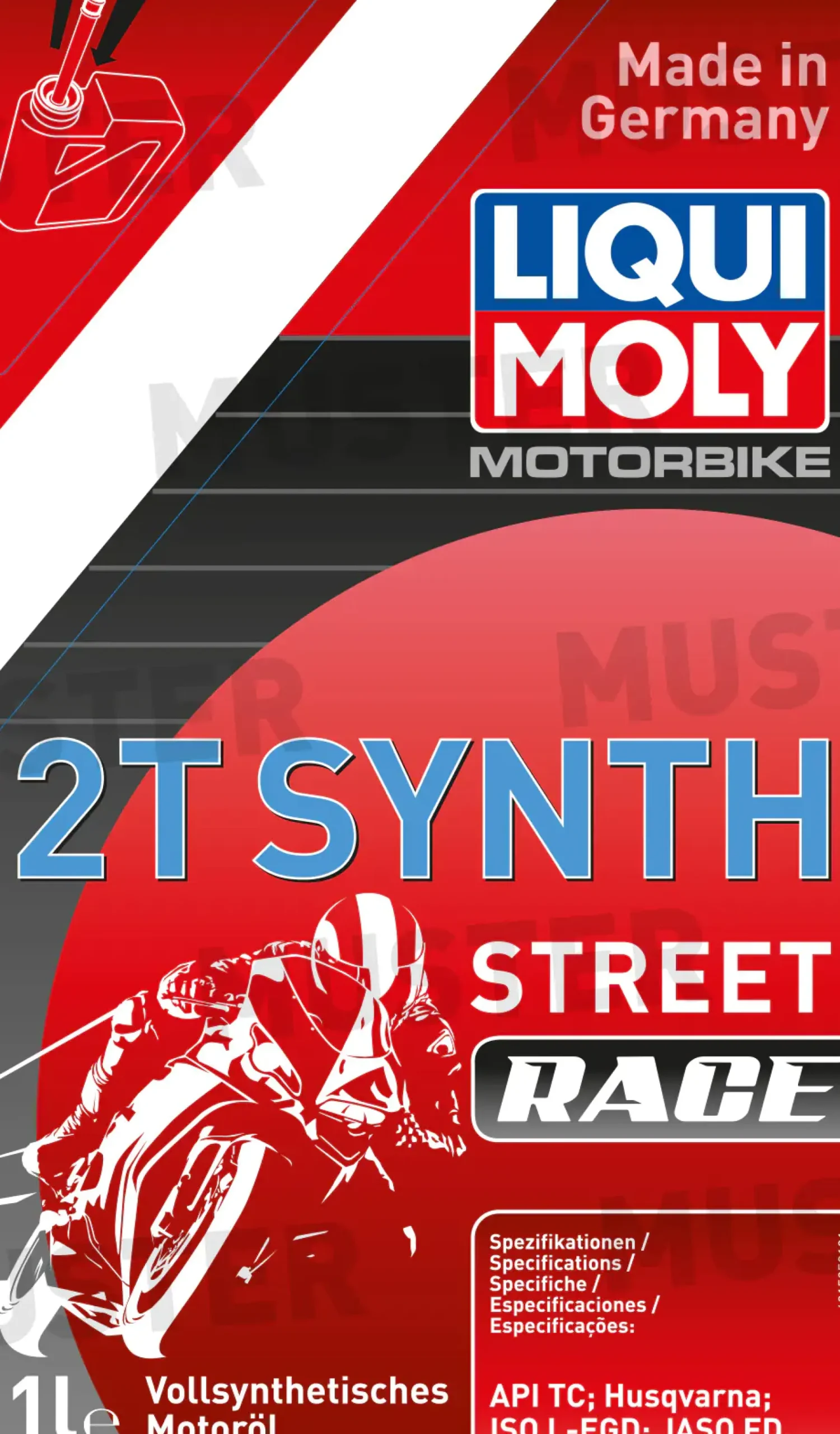 Liqui Moly 2-Takt Motoröl 2T Synth Street Race 1 L