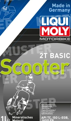 Liqui Moly 2-Takt Motoröl 2T Basic Scooter Street 1 L