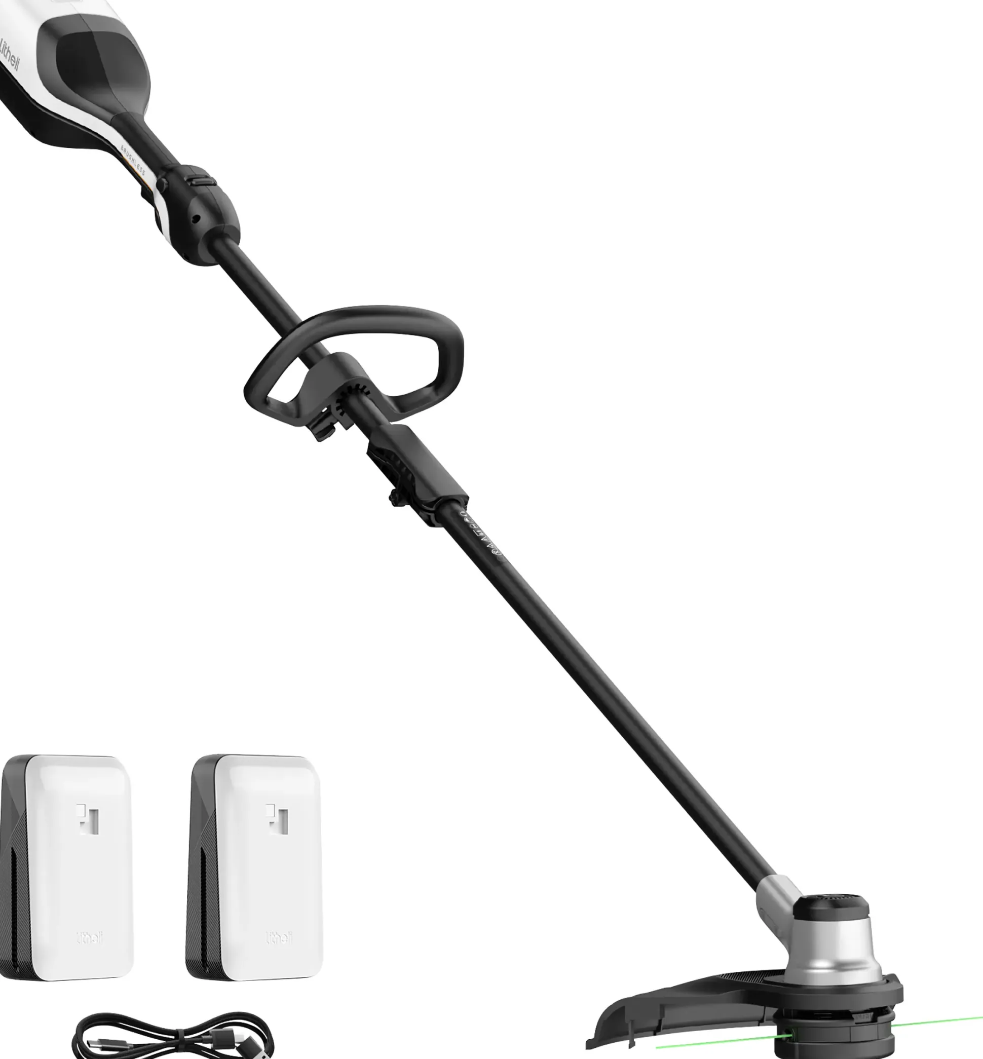 Litheli Akku-Sense U20 2x20V, inkl.2 x Akku 2.0Ah und USB-C Ladekabel