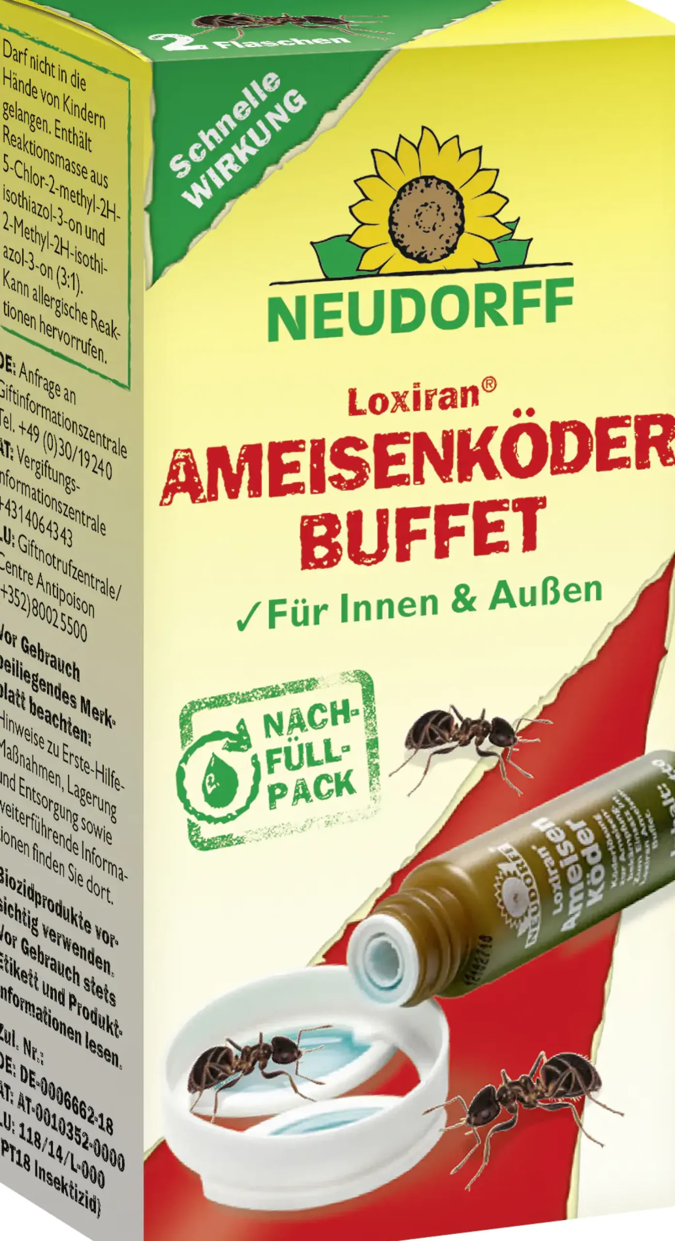Loxiran Ameisenköderdose Nachfüllpack 2 x 20 ml