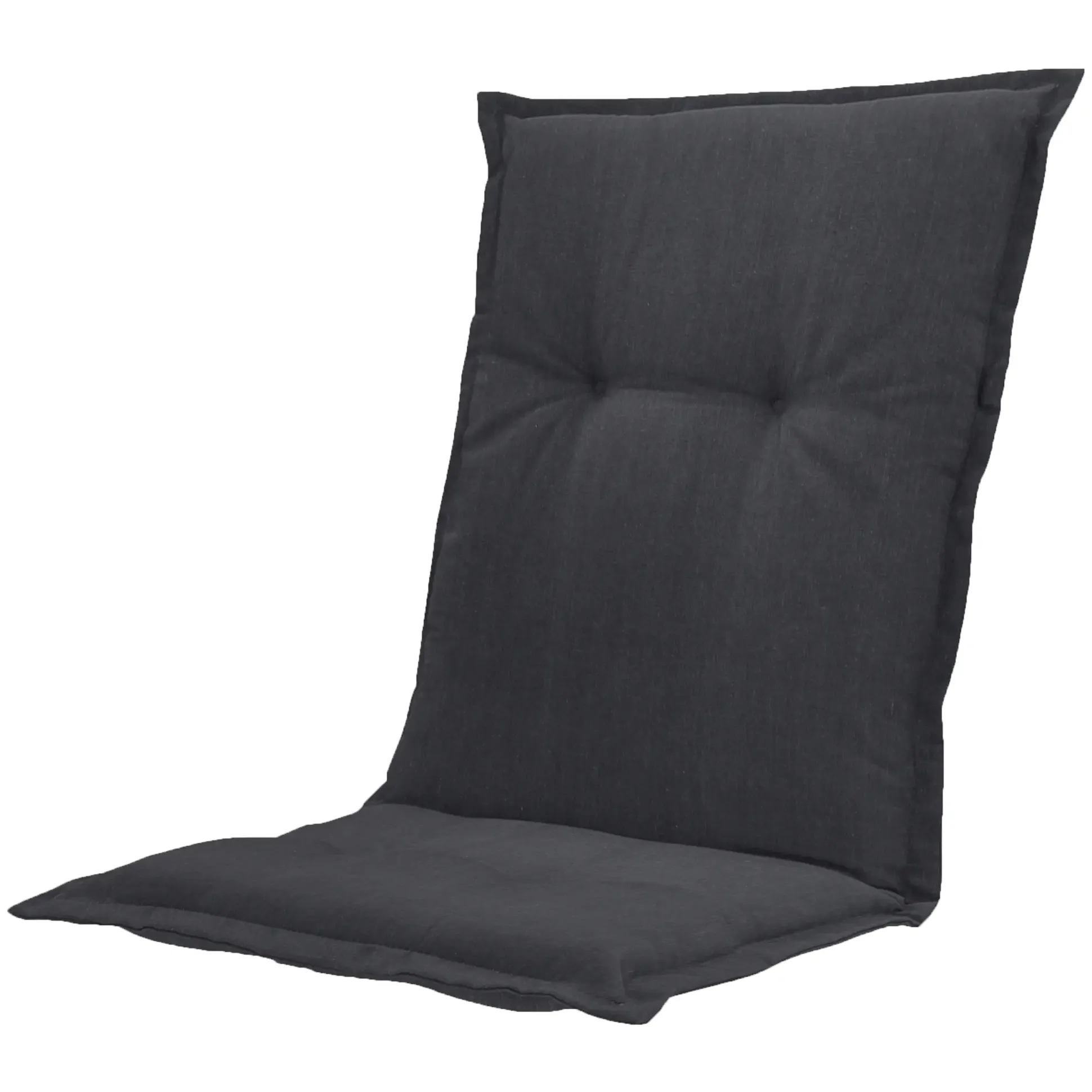 Madison Niederlehner-Auflage Basic schwarz 105 x 50 cm 4er-Set