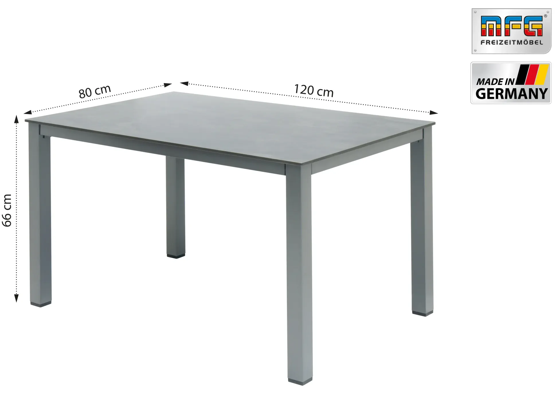 MFG Dining Lounge Möbelset inkl. All-Wetter Kissen wetterfest