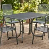 MFG Garten-Essgruppe Boulevard 4 Personen Metall anthrazit