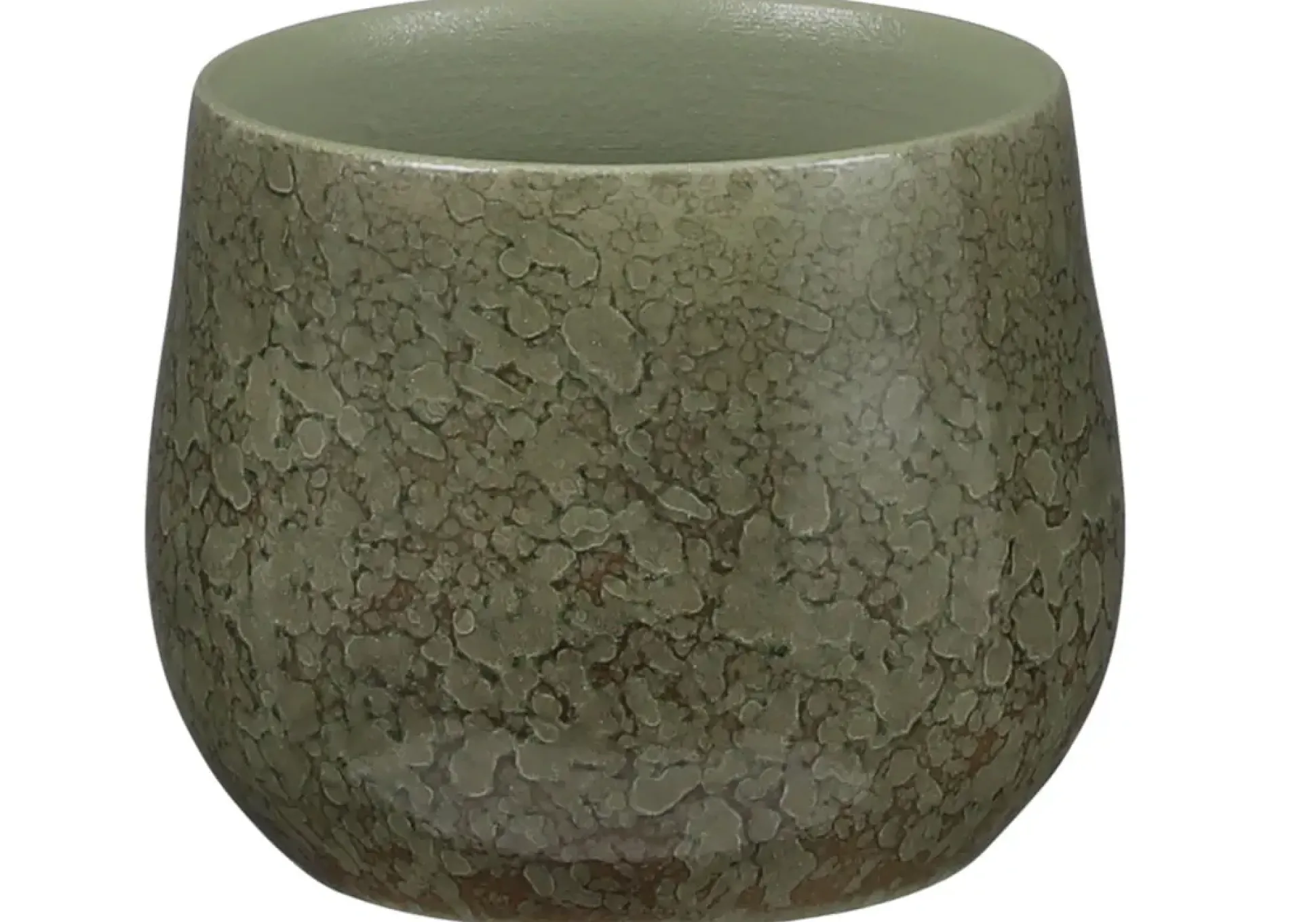 Mica Blumentopf Oliver Ø 13 x 16 cm grün