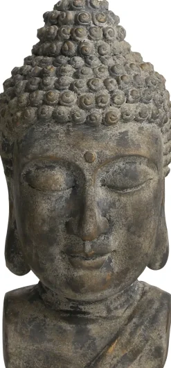 Mica Buddha grau Magnesium 48 cm