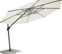 MWH Ampelschirm Monte Carlo rund beige