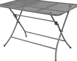 MWH Garten-Essgruppe Caffe Latte Metall 6 Personen