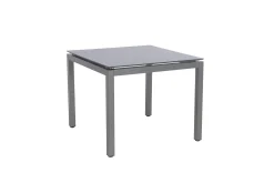 MWH Gartentisch Aluminium Universal 90 x 90 cm