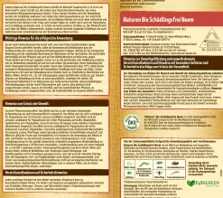 Naturen Bio Neem Schädlingsfrei 4 x 7,5 ml