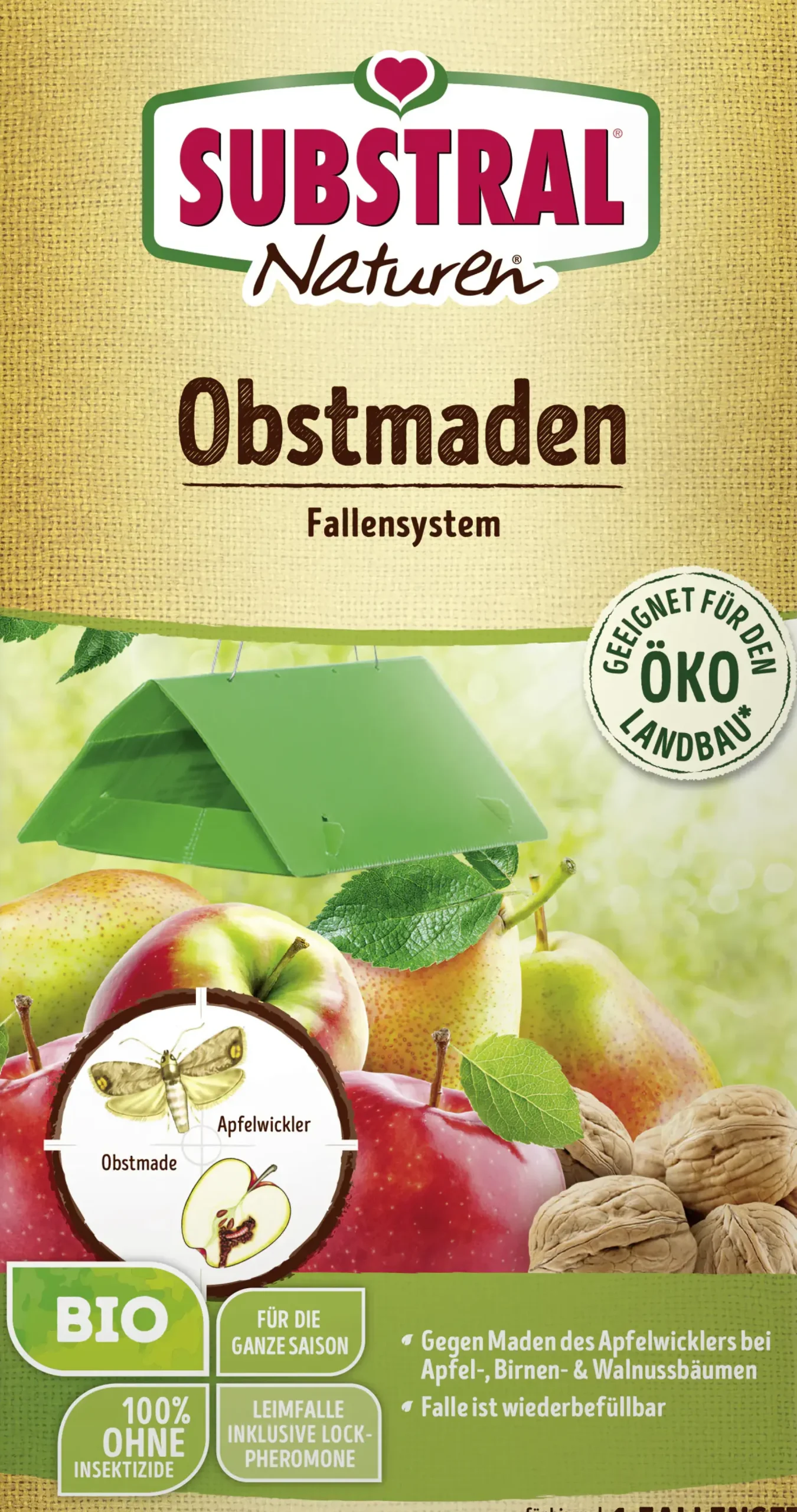 Naturen Obstmaden- Fallensystem 1 Set