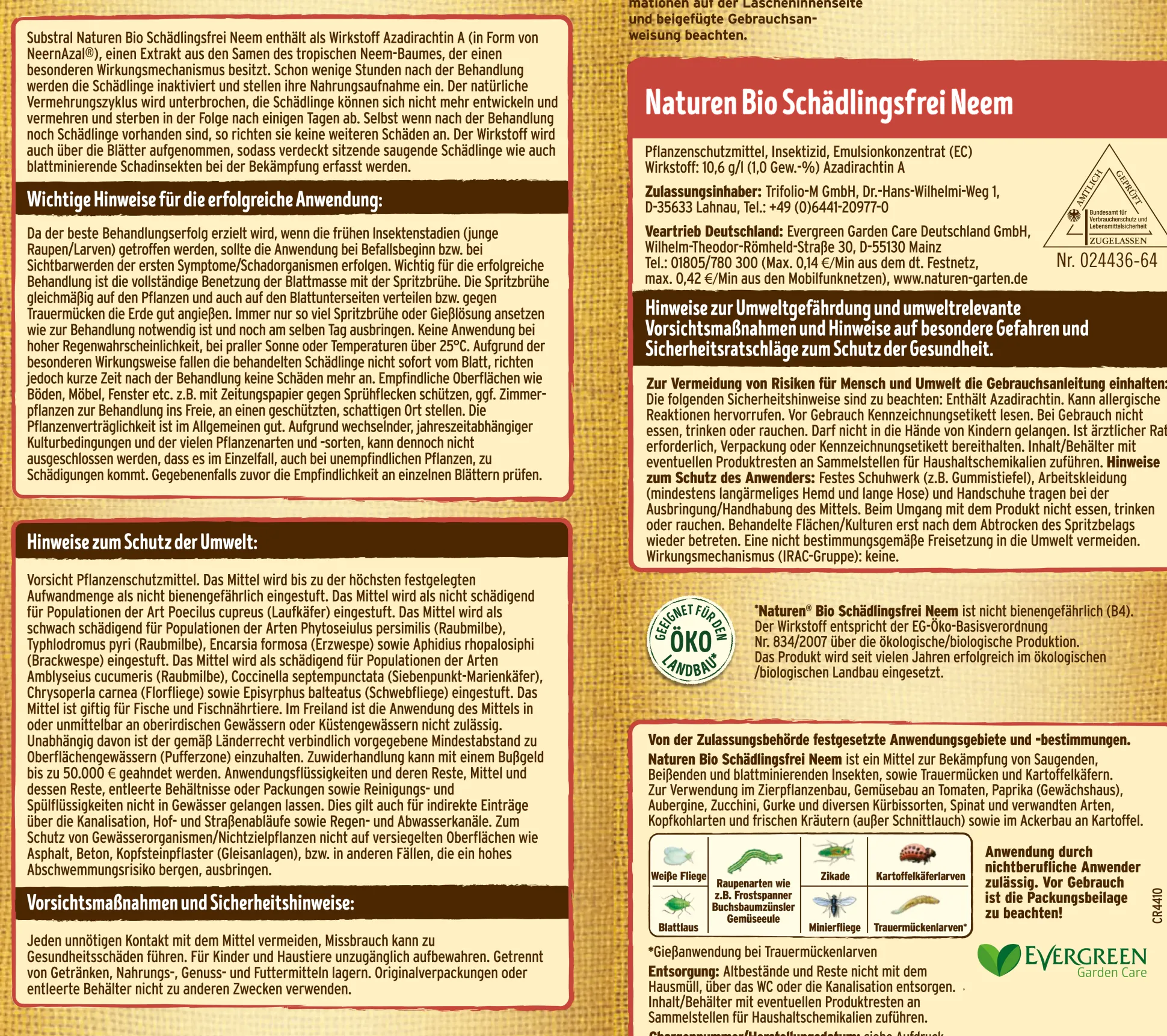 Naturen Schädlingsfrei Neem 75 ml