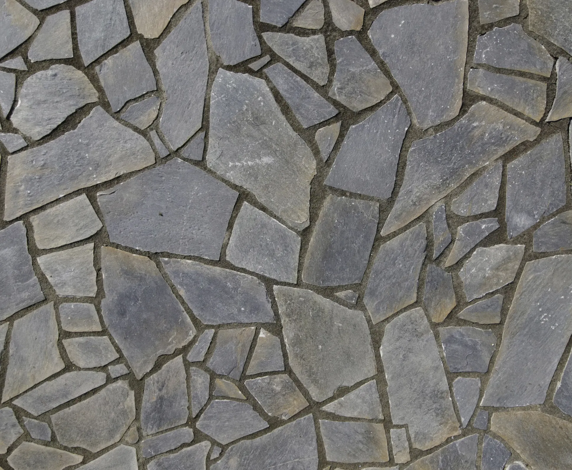 Natursteinplatte Quarzit Nero Greco