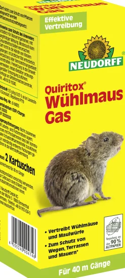 Neudorff Wühlmaus-Gas 2 Stück