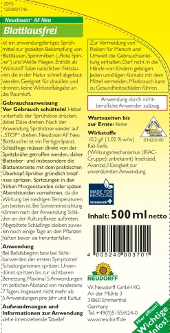 Neudosan AF Neu Blattlausfrei 500 ml