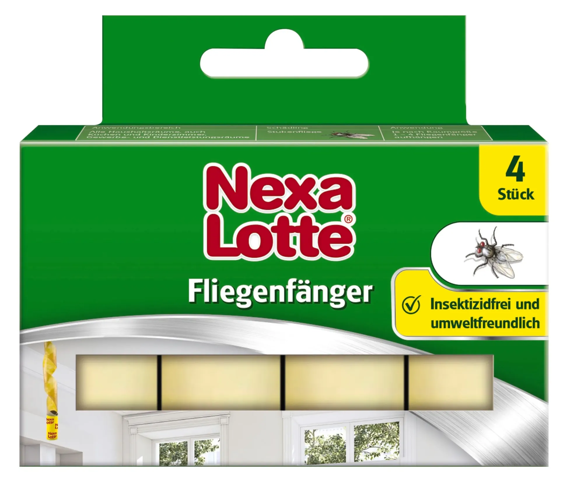 Nexa Lotte Fliegenfänger 4 Stück