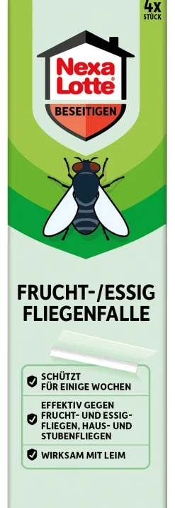 Nexa Lotte Fruchtfliegenfalle 4 Stück