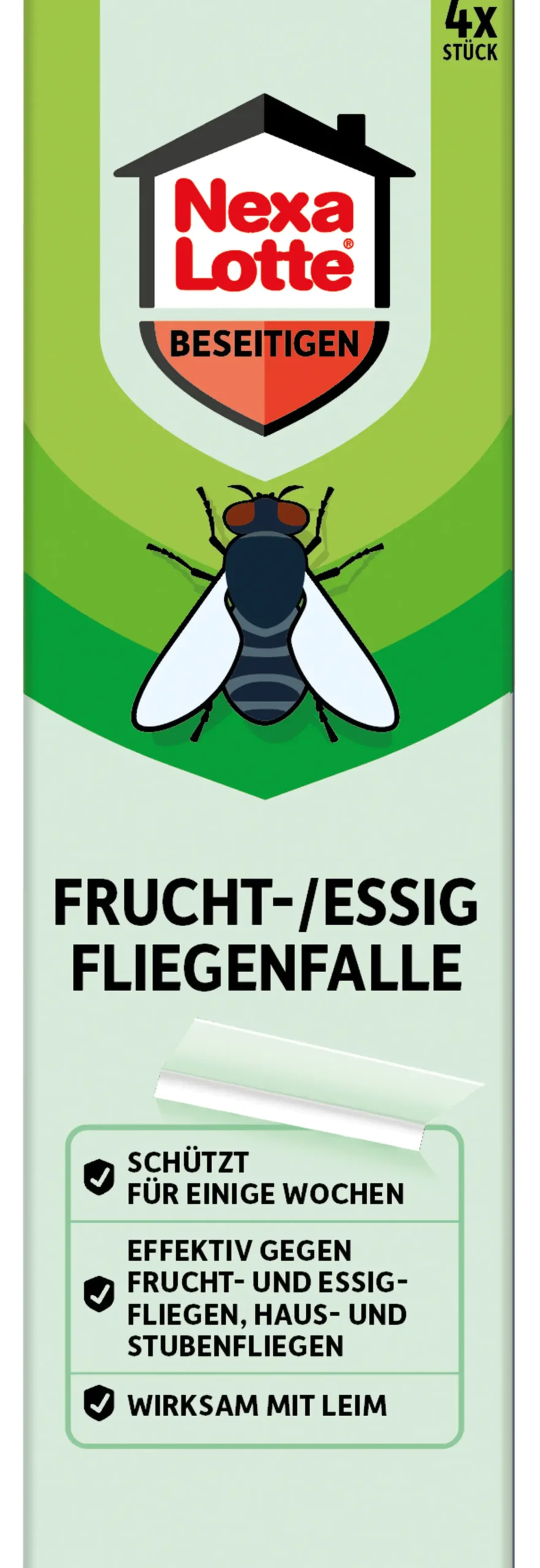 Nexa Lotte Fruchtfliegenfalle 4 Stück