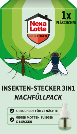 Nexa Lotte Insektenstecker 3in1 Nachfüllpack 35 ml