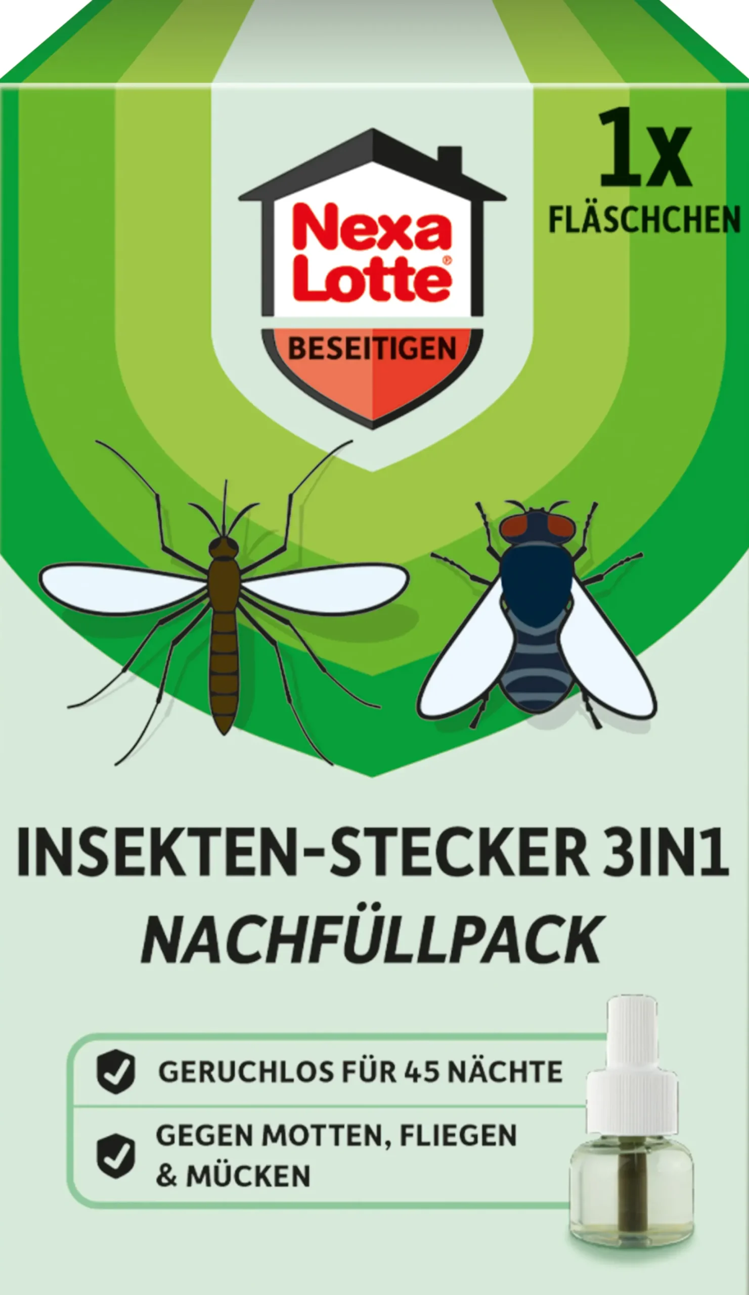 Nexa Lotte Insektenstecker 3in1 Nachfüllpack 35 ml