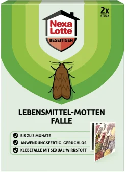 Nexa Lotte Lebensmittelmotten-Falle 2 Stück