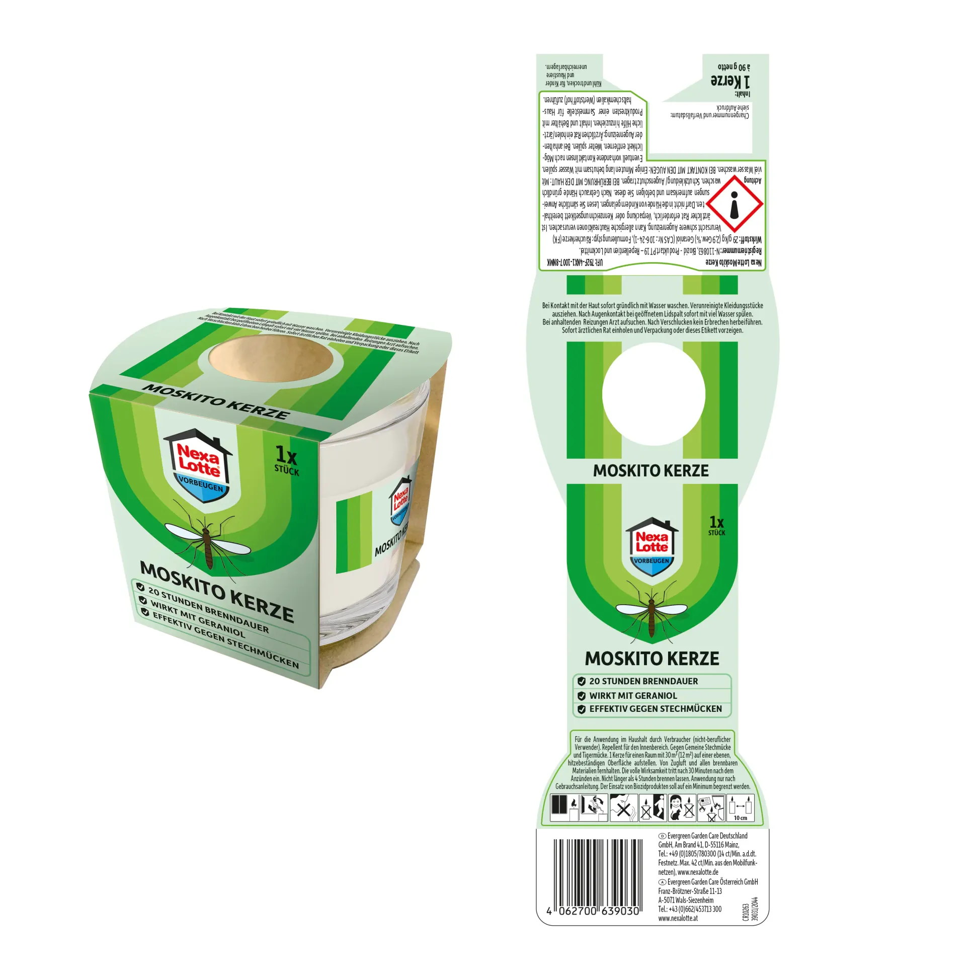 Nexa Lotte Moskito Kerze 90 g