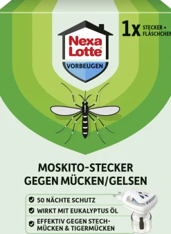 Nexa Lotte MoskitoStecker gegen Mücken/Gelsen 1 Set