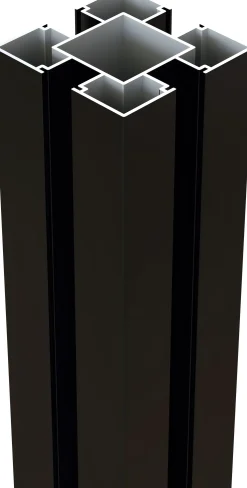 Osmo Pfosten Aluminium 200 cm, 90 x 90 mm, anthrazit, Typ B