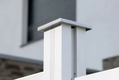 Osmo Pfostenkappe für Alupfosten 11,8 x 11,8 cm (B x H), Alu pulverbeschichtet