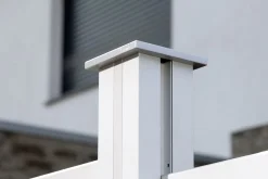 Osmo Pfostenkappe für Alupfosten 11,8 x 11,8 cm (B x H), Alu pulverbeschichtet
