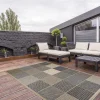 Outdoorteppich Rio beige-blau, 160 x 230 cm