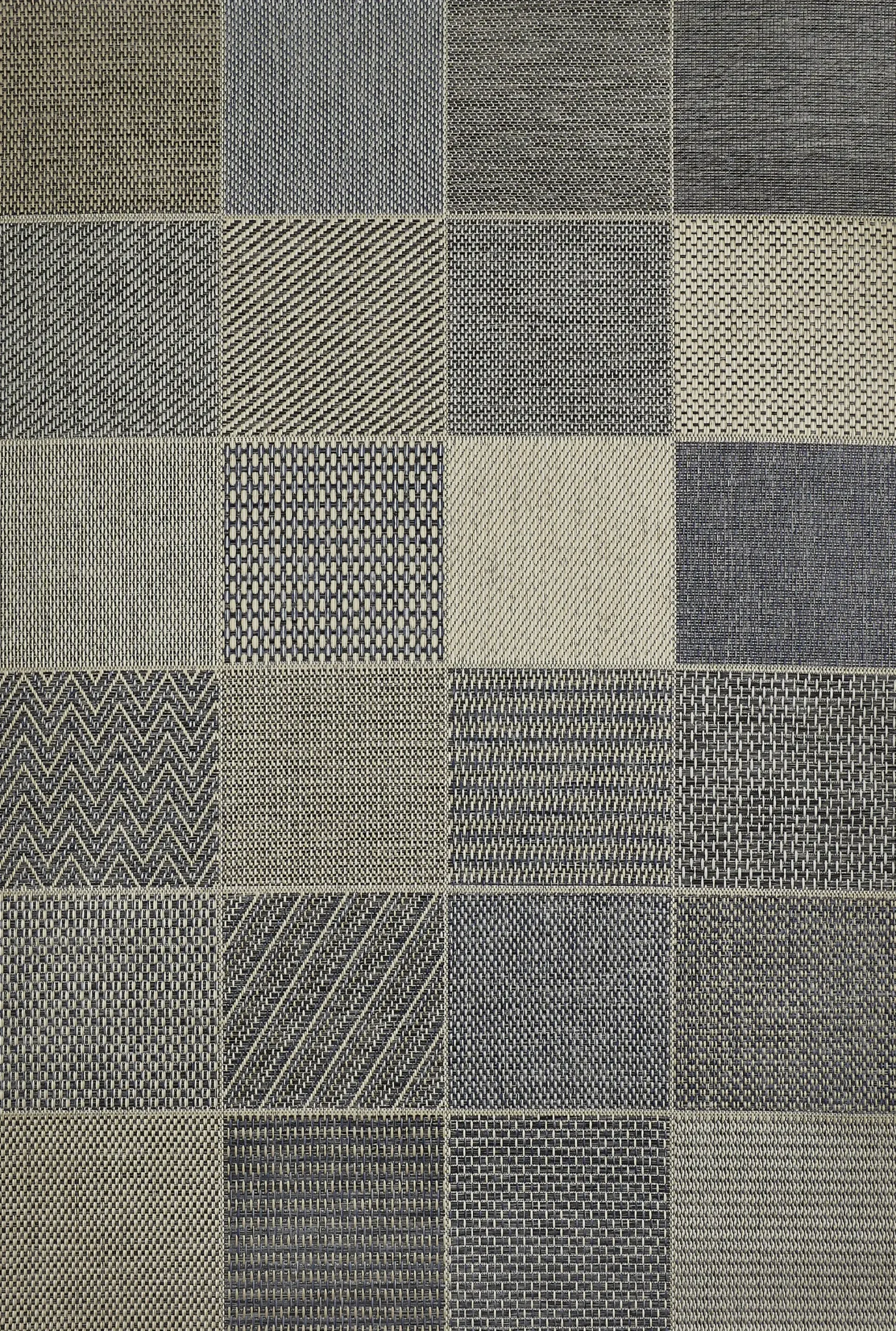 Outdoorteppich Rio beige-blau, 160 x 230 cm