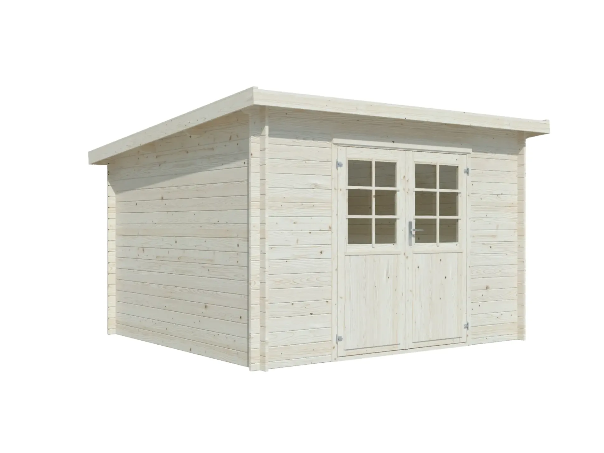 Palmako Gartenhaus Lila 1 306 x 276 cm naturbelassen