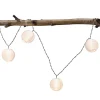 Paulmann LED Akku-Lichterkette Lampion weiß warmweiß 7 Lampions