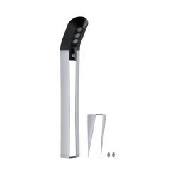 Paulmann LED Solar-Pollerleuchte Soley anthrazit warmweiß Bewegungsmelder