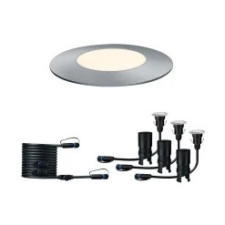 Paulmann Plug & Shine Bodeneinbauleuchte Floor Mini Set Outdoor