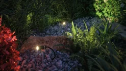 Paulmann Plug & Shine Erdspieß Plantini Outdoor anthrazit 22,3 cm warmweiß
