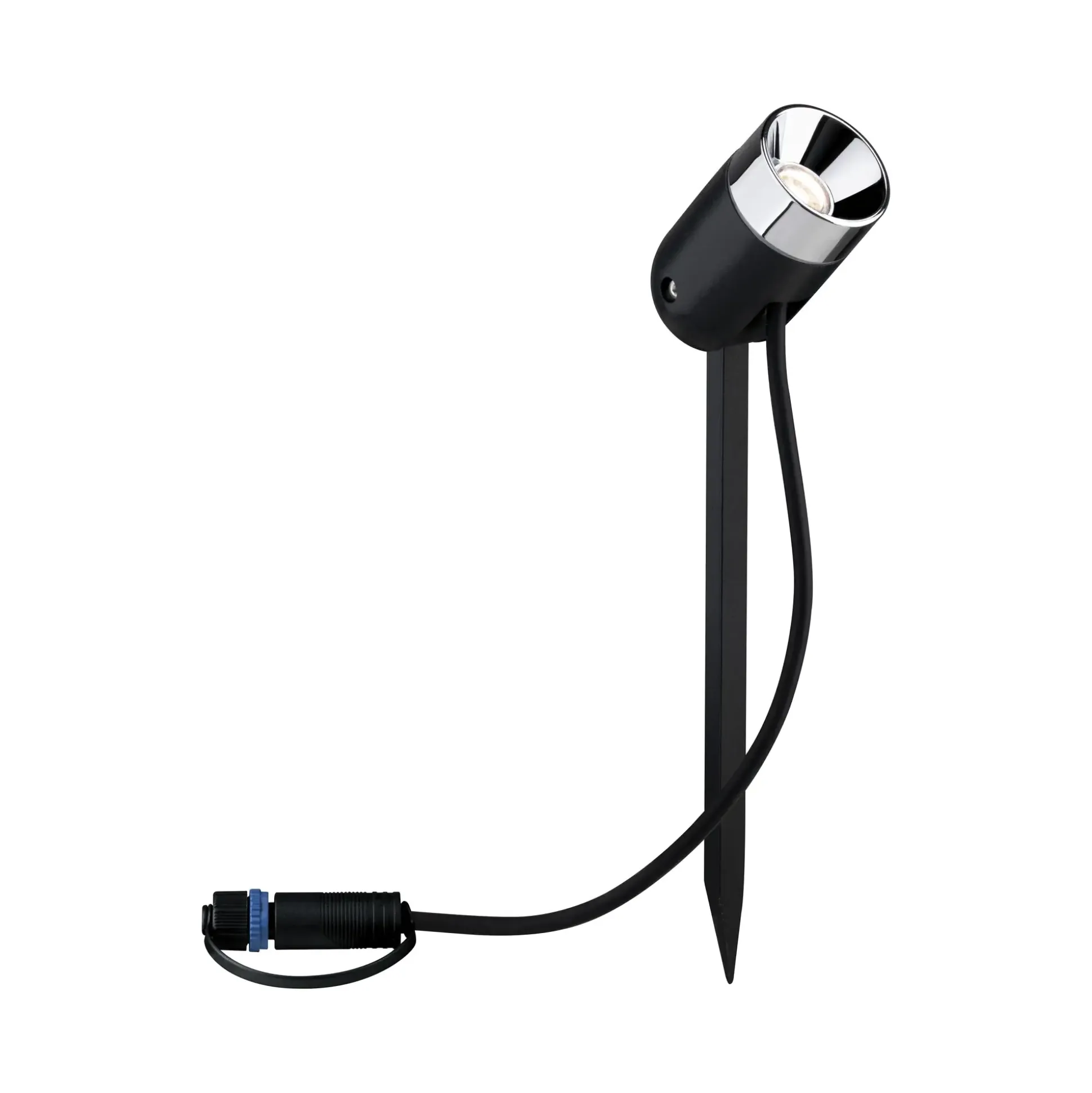 Paulmann Plug & Shine Erdspieß Pike Outdoor anthrazit 31 cm warmweiß