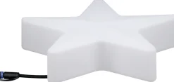 Paulmann Plug & Shine LED Lichtobjekt Star Outdoor, 40 cm, warmweiß