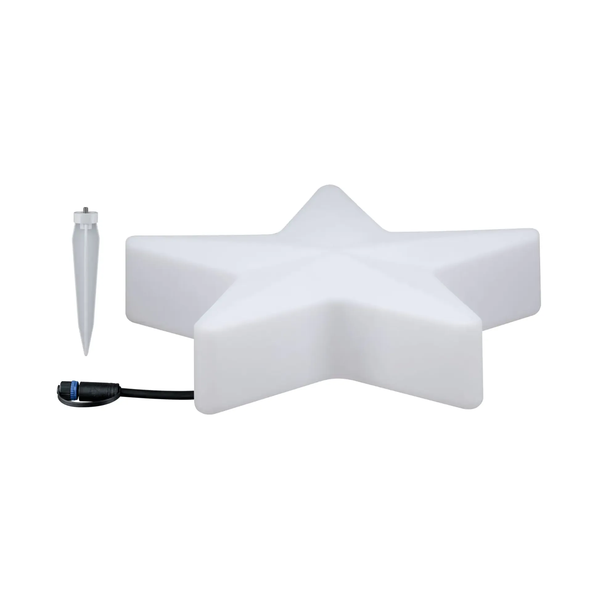 Paulmann Plug & Shine LED Lichtobjekt Star Outdoor, 40 cm, warmweiß