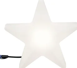 Paulmann Plug & Shine LED Lichtobjekt Star Outdoor, 40 cm, warmweiß