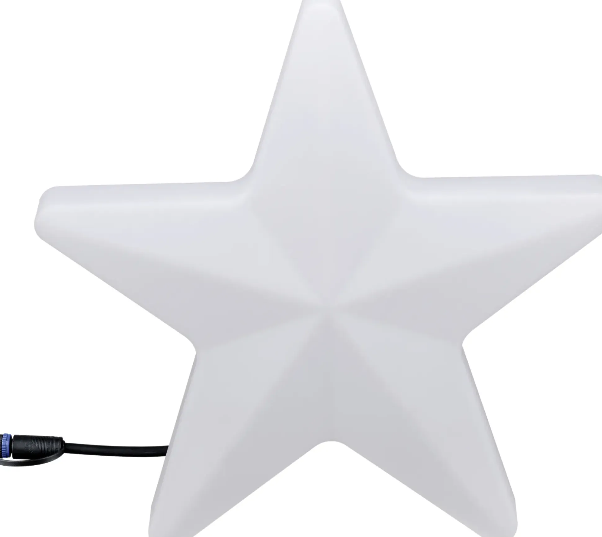 Paulmann Plug & Shine LED Lichtobjekt Star Outdoor, 40 cm, warmweiß