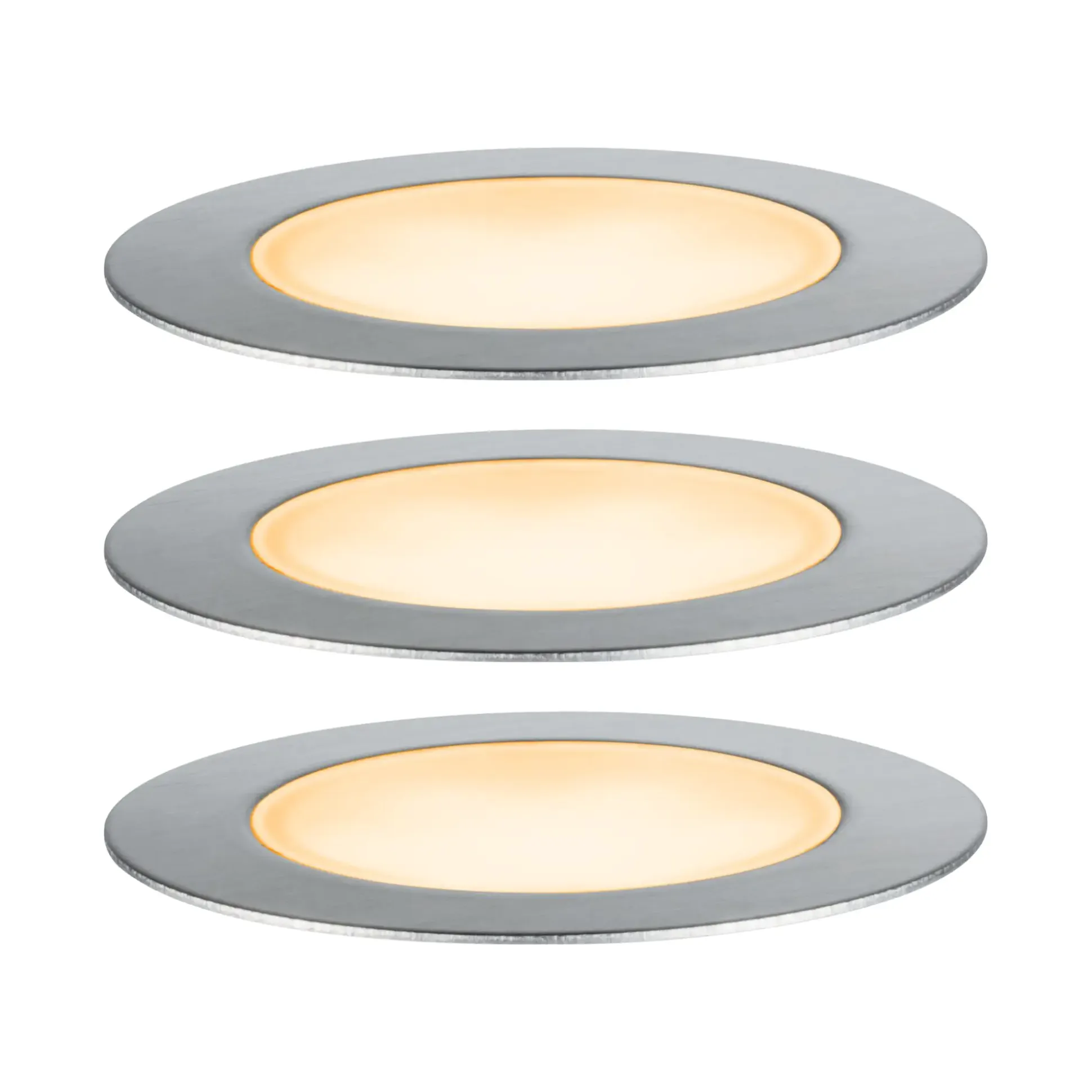 Paulmann Plug & Shine LED Bodeneinbauleuchte Floor insect-friendly 3er-Set