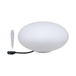 Paulmann Plug & Shine LED Lichtobjekt Stone Outdoor, 35 cm, warmweiß