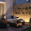 Paulmann Plug & Shine Lichtleiste Einbau Outdoor anthrazit 90 cm warmweiß