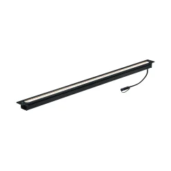 Paulmann Plug & Shine Lichtleiste Einbau Outdoor anthrazit 90 cm warmweiß