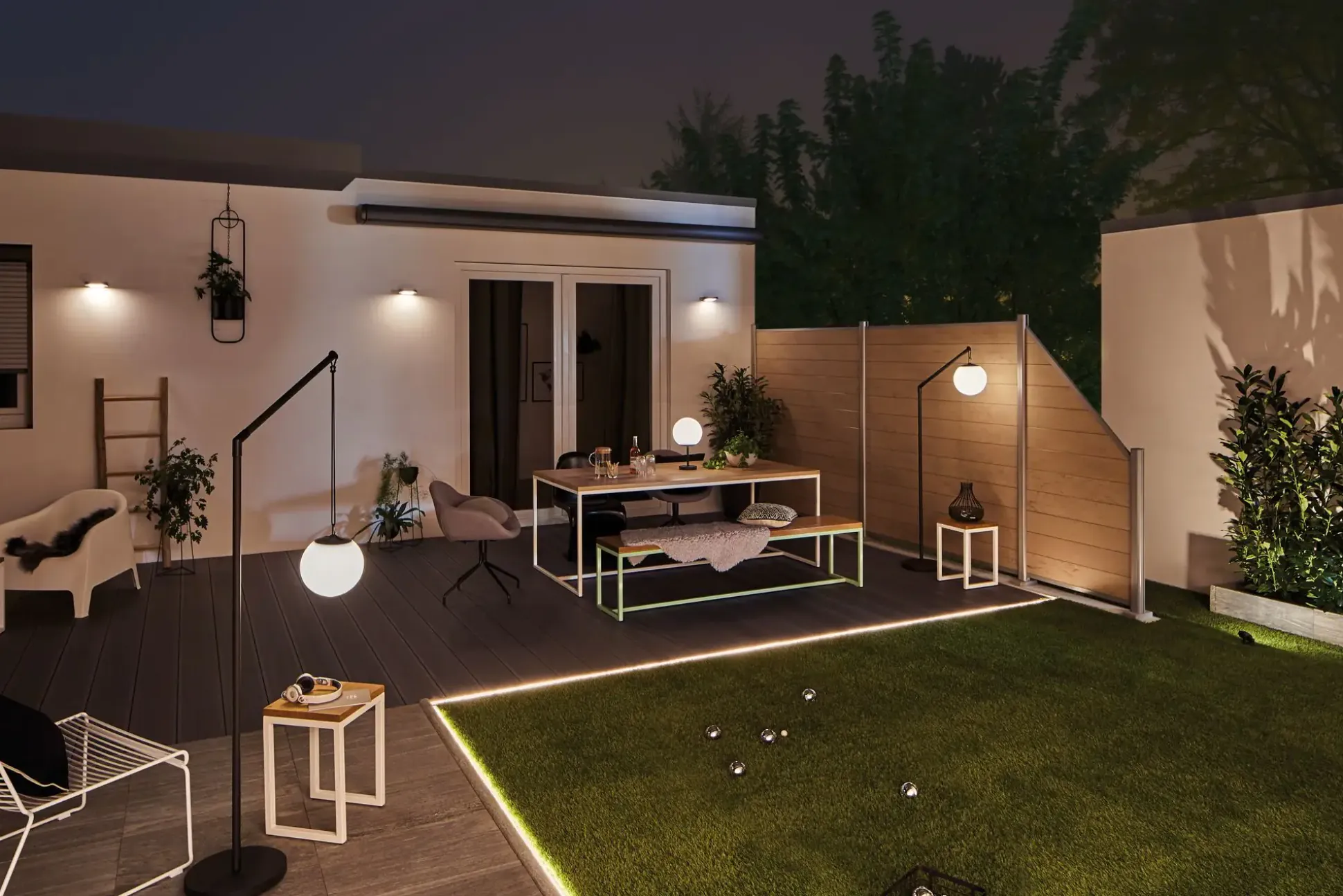 Paulmann Plug & Shine Neon LED-Stripe Clip Outdoor 5 cm 6 Montage-Clips