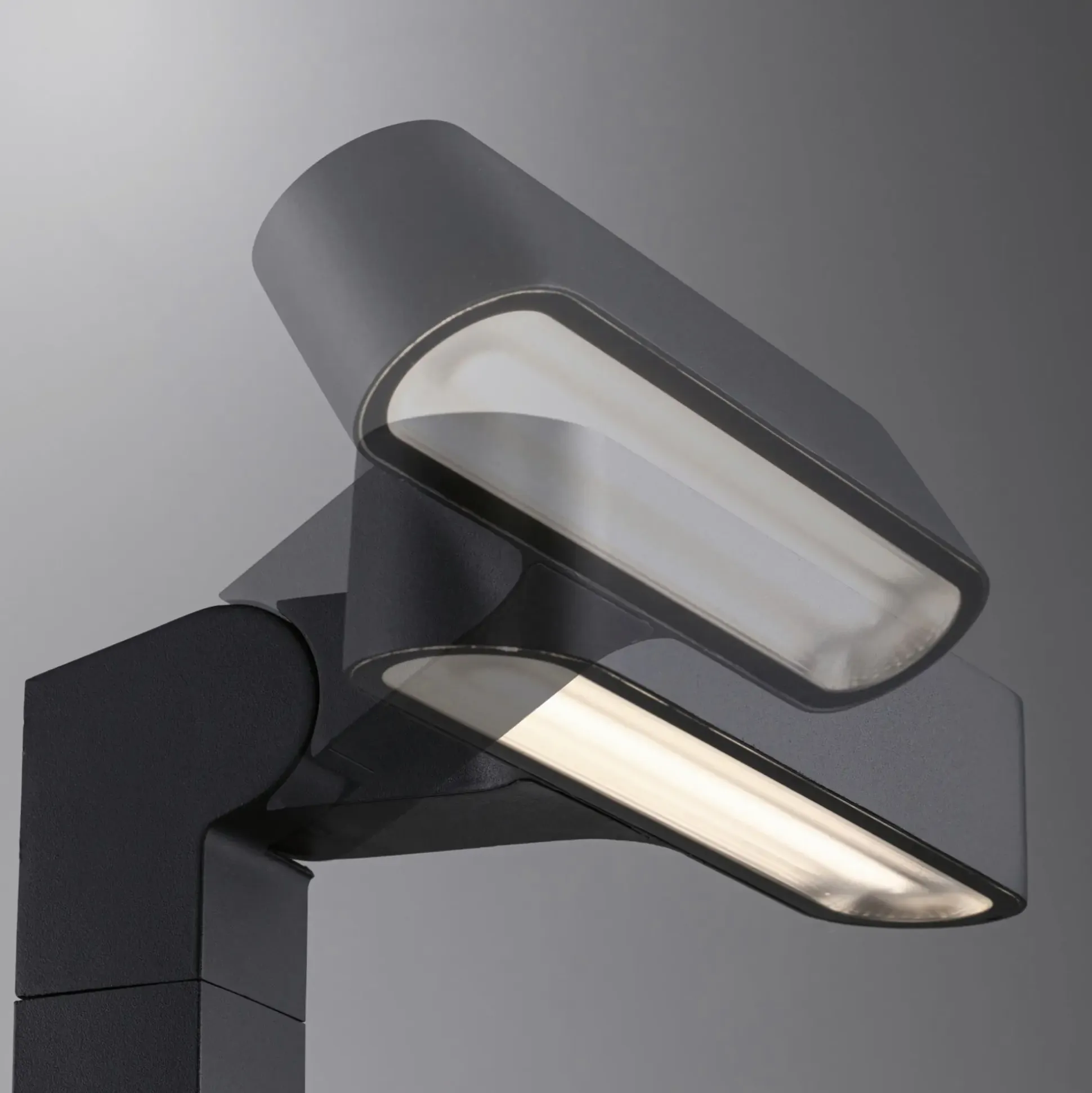 Paulmann Plug & Shine Poller Ito Outdoor, anthrazit, dimmbar, warmweiß